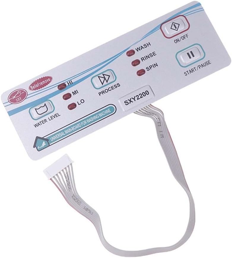Washing Machine Control Panel SXY2200, Common Fully Automatic Computer Board Circuit Board, Button Control Panel for Easy Operation