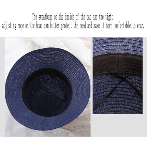 Little Girl Kids Foldable UV Protection Bowknot Wide Brim Floppy Beach Sun Visor Hats Breathable Summer Straw Hat4