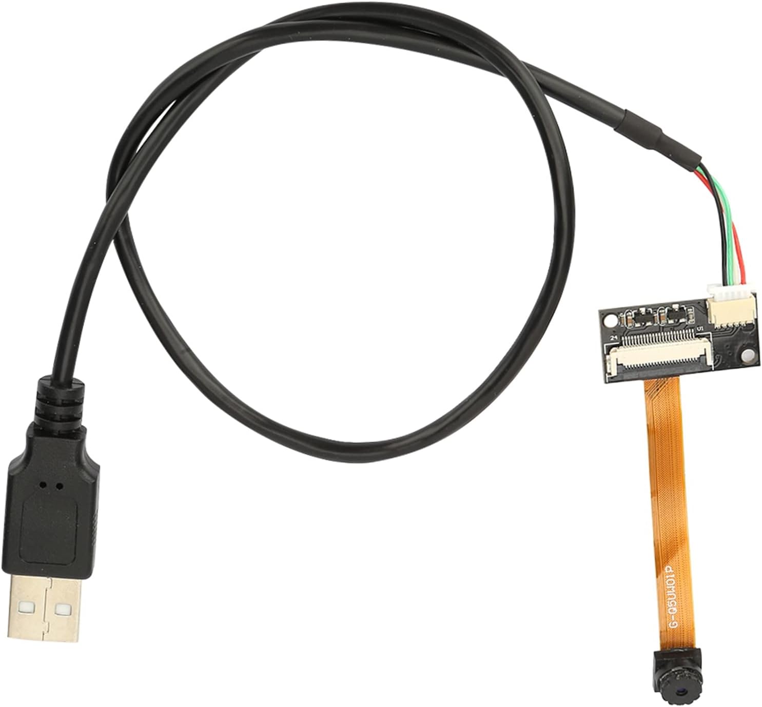 Fafeicy HBV-1466FF, 5 Million Pixels 60° Wide Angle Lens USB Camera Module with OV5640 Chip for Advertising Machines, Face Recognition Equipment