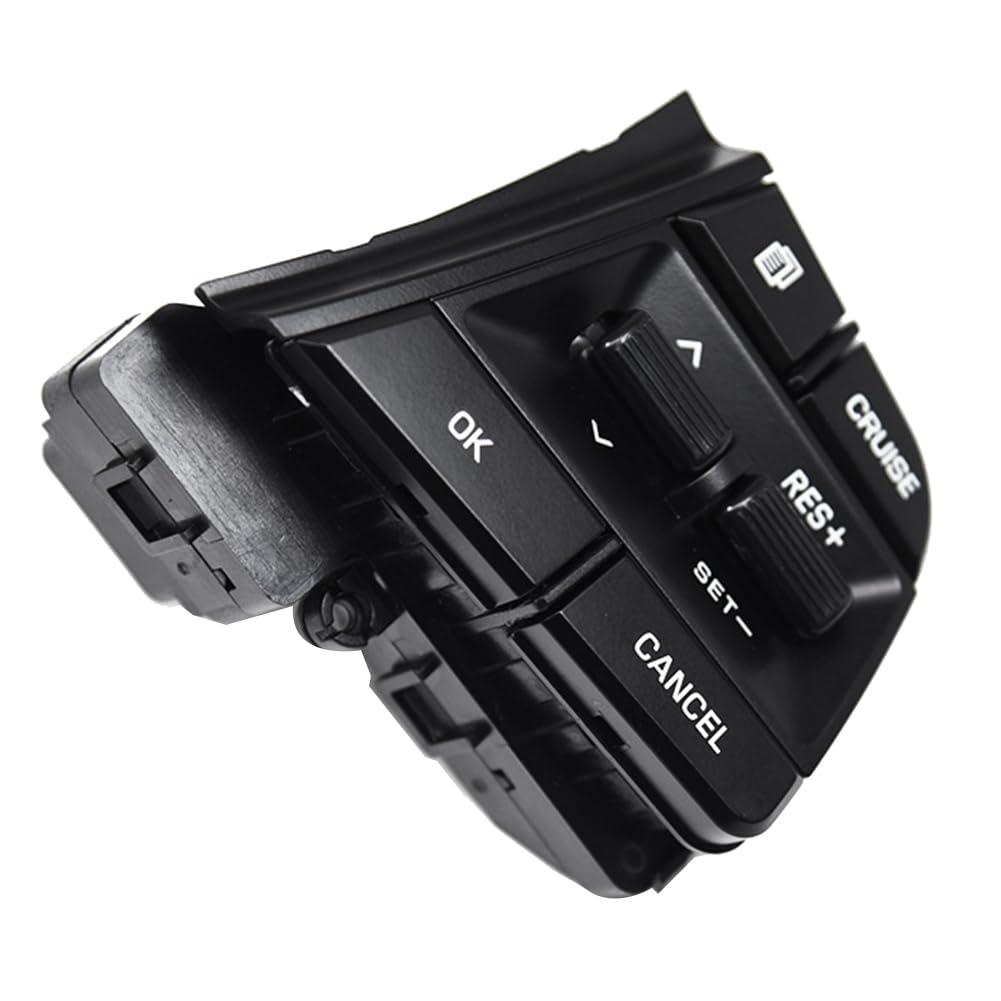 Cruise Control Switch Butto Car Steering Wheel Right Side Cruise Control Buttons/Fit for Hyundai Elantra 2015-2020 Accessories 96720F2040