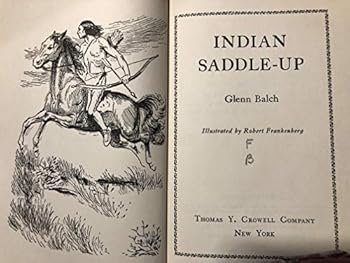Hardcover Indian saddle-up; Book