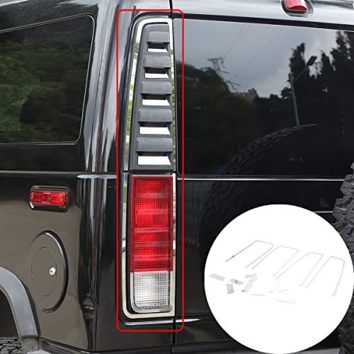 Marco de lámpara trasera para Hummer H2 2003-2009, accesorios exteriores