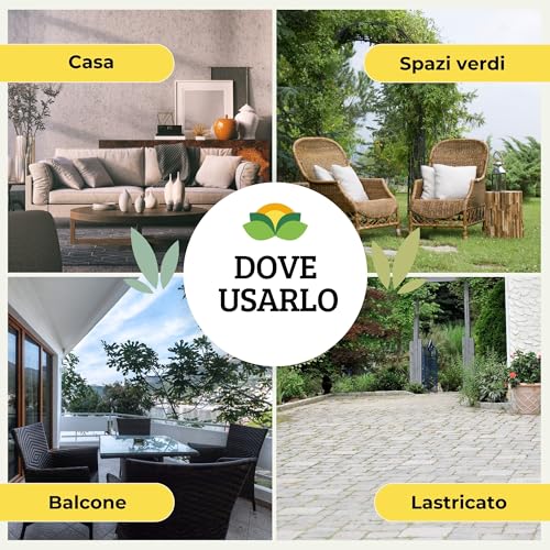 Albagarden Albakill - Esca Anti Formiche Veleno - Insetticida In Polvere Per Ambienti Esterni Orto Casa Scarafaggi Grillotalpa Insetti Pulci Zecche Lumache Solubile Antiformiche - 7