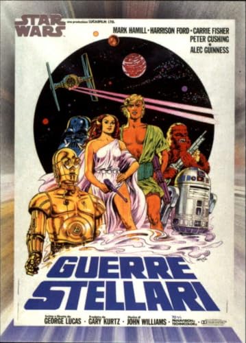 2017 Topps Star Wars 40th Anniversary #110 Italian Star Wars Poster