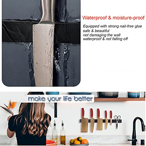 Bloque de cuchillo universal de pared y soporte para utensilios de cocina 3