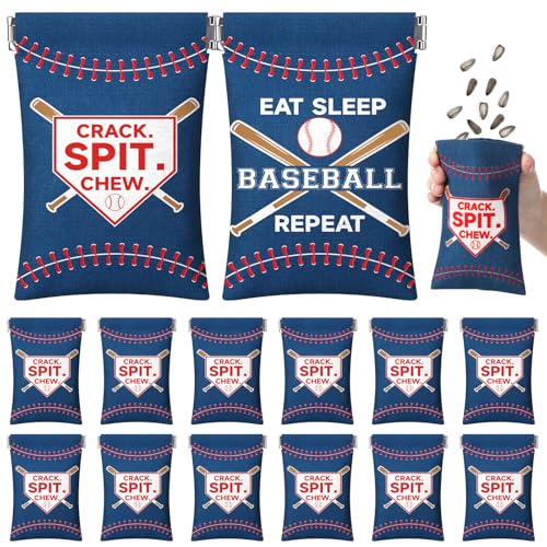Bolsas de semillas de béisbol para monedas de semillas de girasol portátiles originales