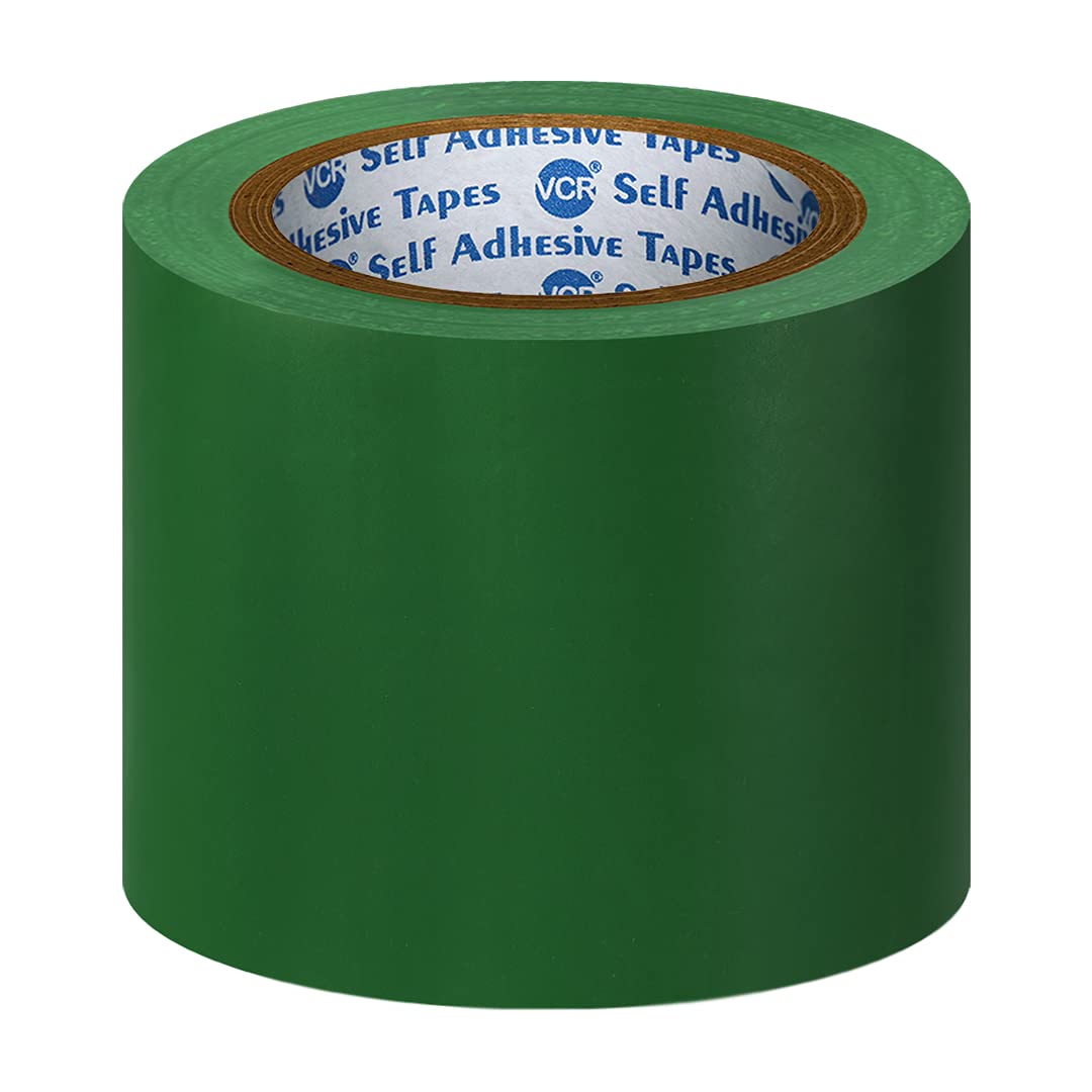 VCR Green Floor Marking Tape - 18 Meters in Length 96mm / 04" Width - 1 Roll Per Pack - Waterproof Social Distancing lane Marking Tape for Safety, Hazard and Caution Warnings (B07RWXL2PF) Amazon Price History, Amazon Price Tracker