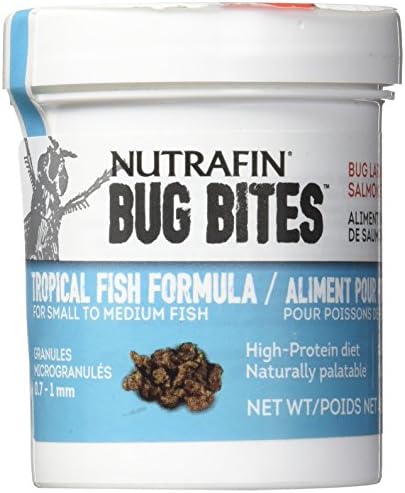 Nutrafin Bug Bites Tropical Formula – 0.25-1.0 mm granules
