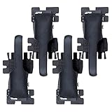 ECCPP Door Handles Interior Inside Inner Front Rear Passenger Driver Side for 1995-2001 Ford Explorer Black(4pcs)