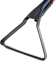 Vista 2 de BULLY TOOLS Azada de bucle de calibre 12 con mango de fibra de vidrio, herramienta de azada de jardín resistente para deshierbe, jardinería