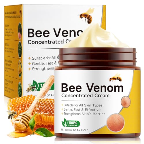 BOIUOITI Bee Venom Comprehensive Cream 4.2 Oz Bee Venom Skin Restoration Cream for Face & Body Firms and Rejuvenates Smoothes Wrinkles & Fine Lines Natural Moisturizer for All Skin Types