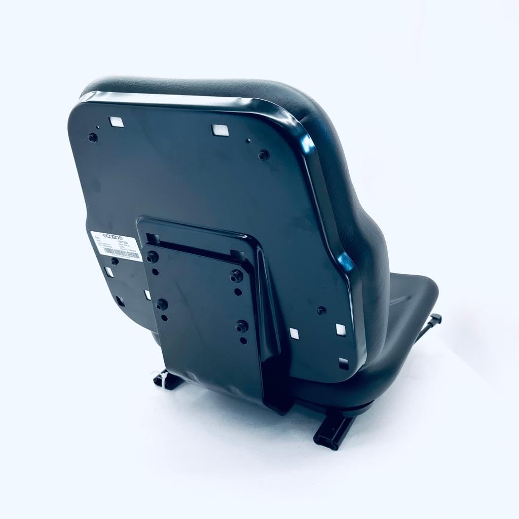 Asiento para tractor COBO SC74 de cuero sintético negro tipo New Holland CB1057354