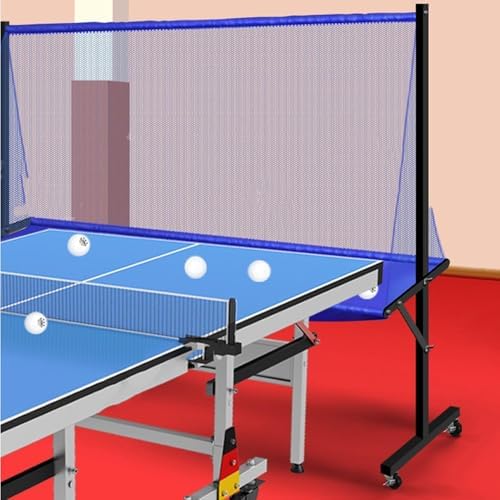 Table Tennis Multi-Ball Training Net - Rolling Catch System for Drills & Practice, Ideal for Coaches & Players to Boost Skills and Performance