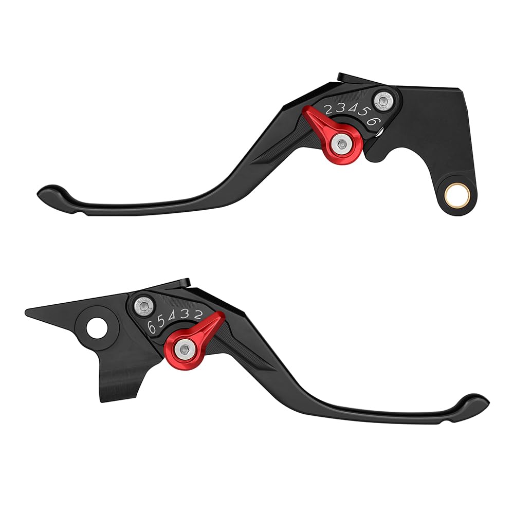 Moto Court Levier d'embrayage et Levier de Frein Poignée de Frein pour Ap&&rilia RS457 RS-457 2024 2025 2026