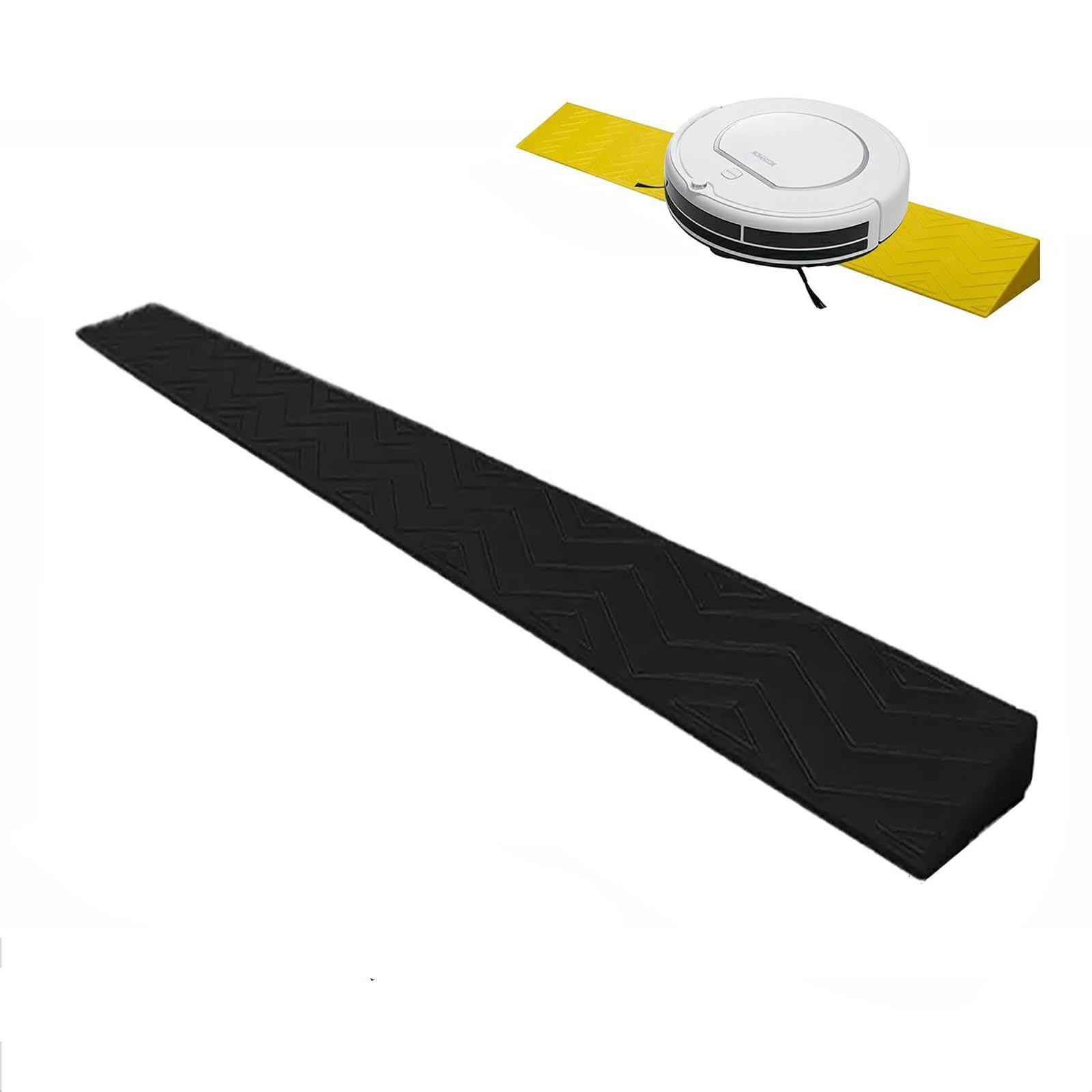 Rampe pour scooter électrique et bagages | Mini rampe plastique pour seuil de porte et robot aspirateur