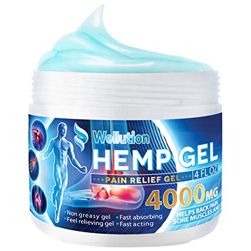 Hemp Joint & Muscle Active Relief Gel- High Strength Hemp Oil Formula Rich