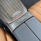 umfassen: 1 Stück für E-Klasse W214 S214 2024 2025 Interieur Dekor ABS Kunststoff Kohlefaserfarbe (Armlehne Typ1)