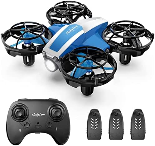Holyton Mini Drone for Kids Beginners, Remote control Micro Quadcopter with 21 Mins Flight Time, Auto Rotation, Auto Hover, Circle Fly, 3D flip, Throw to Go, Nano Indoor Toys for Boys and Girls