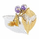 Marcapáginas de material duradero: el hermoso marcapáginas de plumas y hojas está hecho de cobre de alta calidad, proceso de estampado 3D, no se oxida, sin plomo, duradero.