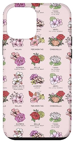 Coque iPhone 12 mini Disney style floral pour votre quotidien