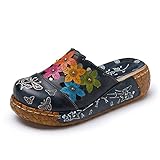 vintage wedges shoes convenience: elastische seitenwand für einfache gleiten ein / aus, ausgezeichnetes leder handgemachte schuhe, absolut komfortabel