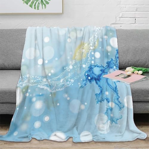 Couverture anti-bouloche wave 3D en literie microfibre