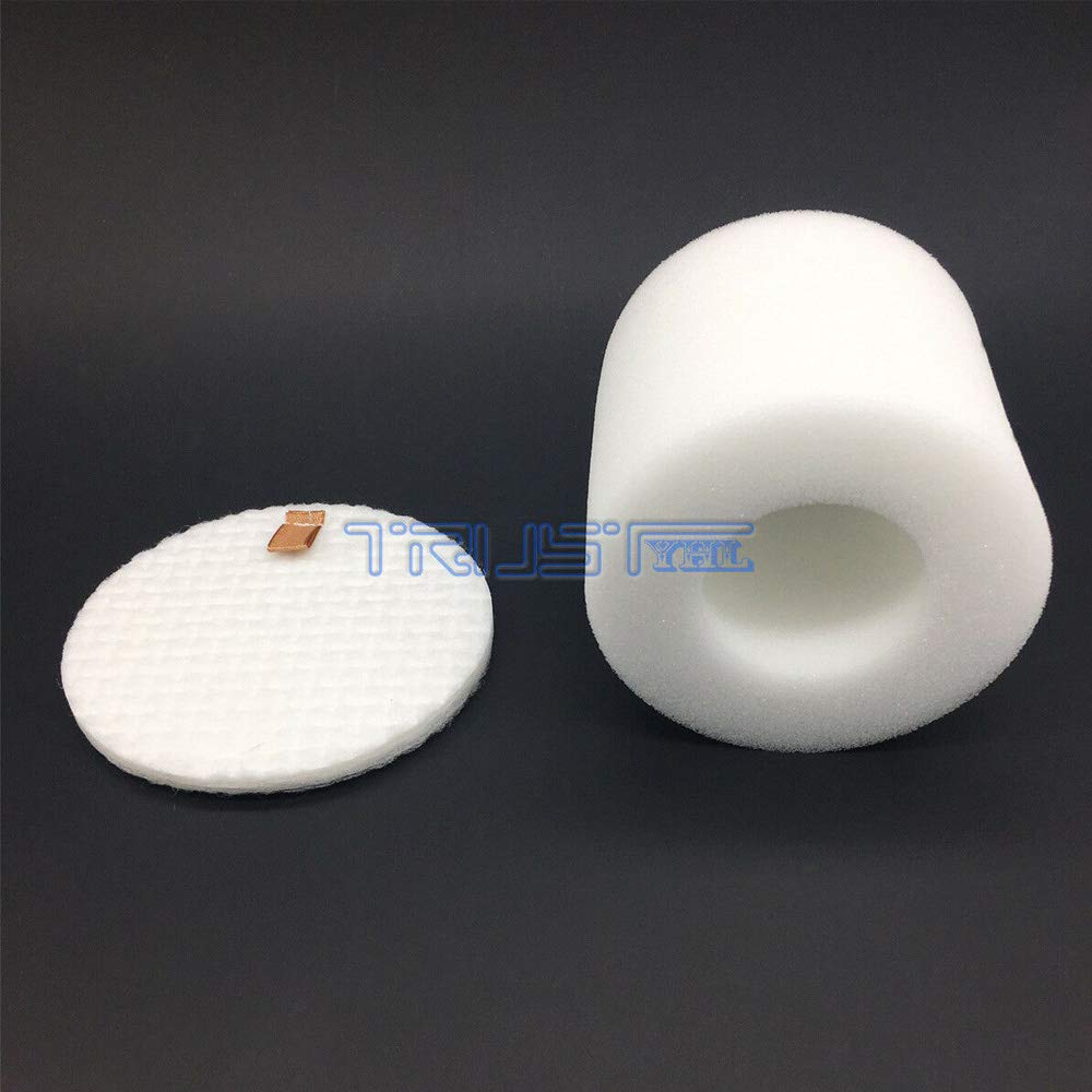 Eztronics CorpHepa Foam & Felt Filter for Shark Rotator Powered Lift-Away NV650 True Pet NV650W NV652 NV750W Lift-Away Deluxe NV751 NV651 Part #: XFF650 & XHF650 1 sets (1)