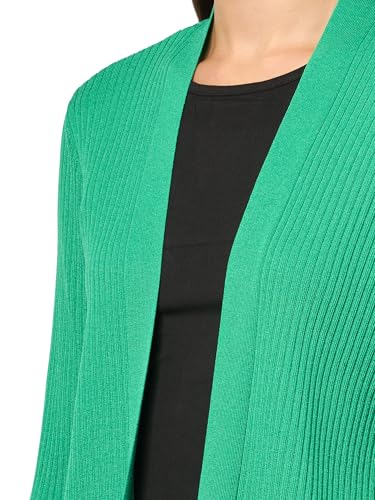 Image of Jones New York Women's Long Sleeve Cardigan with Side Slits