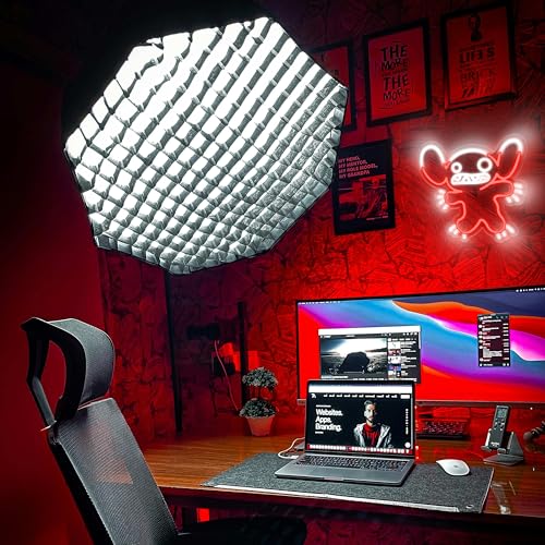 Image of Heliwey Neon Sign LED Anime Bug Stitch Light for Wall Decor, Bedroom, Kids Room, Birthday, Party, Game Room, Pub - Decoration for Stitch Fans