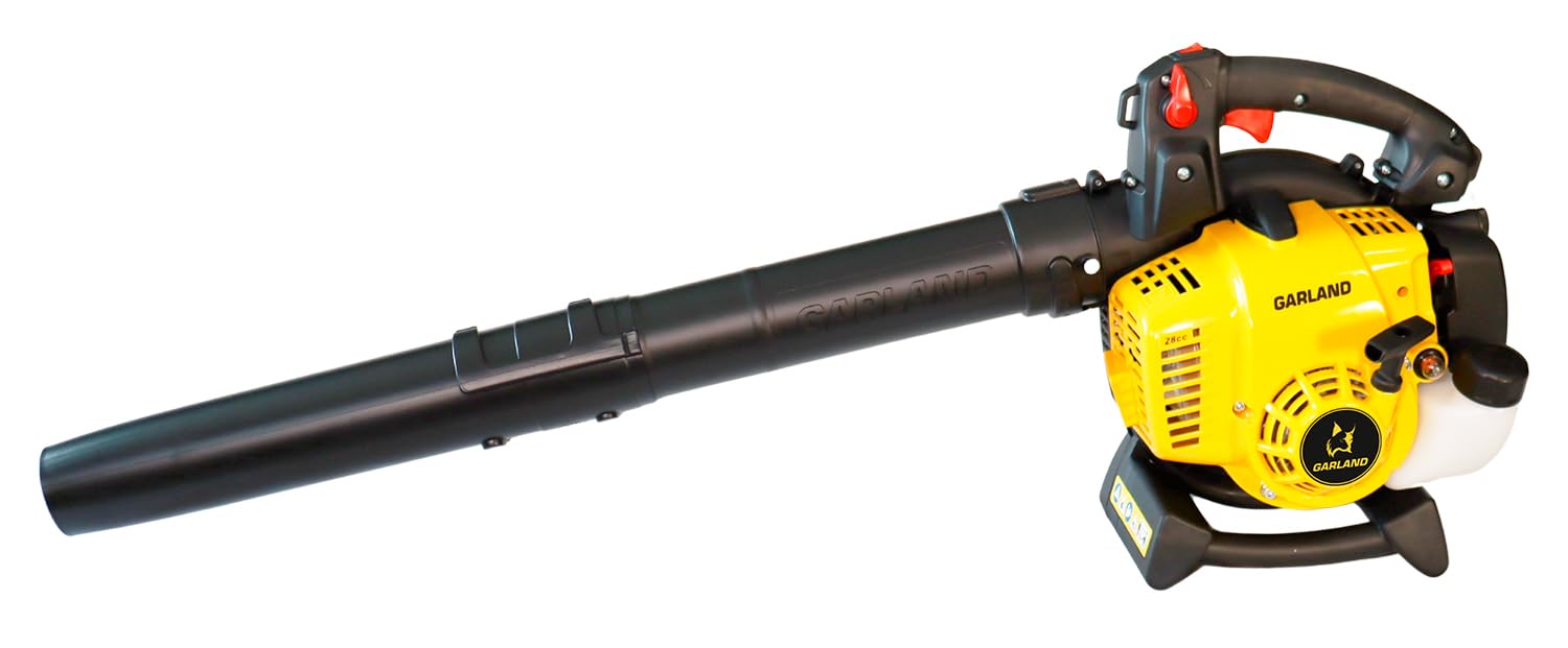 GARLAND Gas 550 G-V25 Soplador Aspirador Triturador Gasolina | 27,6 cc, 0,8 kW, 266 km/h, Función Aspirado y Recogida, Saco Incluido