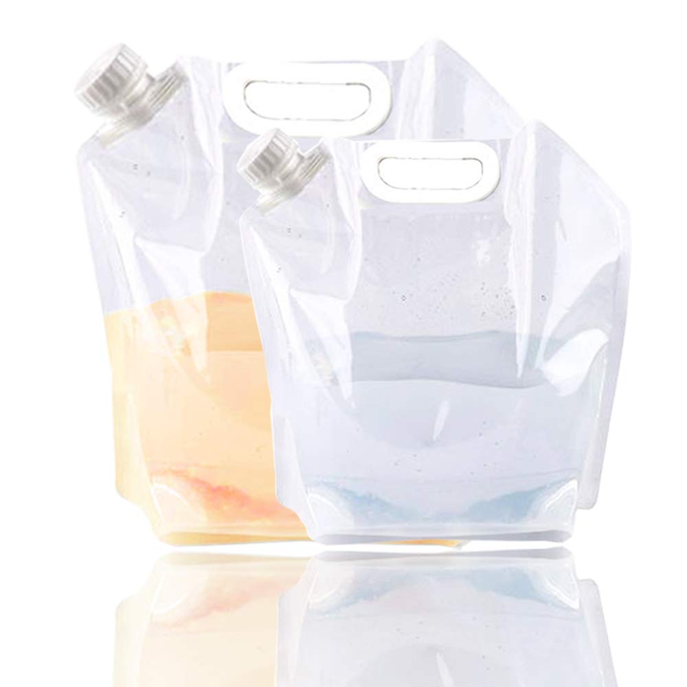 SUPANT 5L+10L/4Gal litres Collapsible Water Jug Container, Freezable, BPA Free Plastic Water Carrier Tank, Outdoor Folding Water Bag for Sport Camping Riding Mountaineer, Food Grade (B0855DN492) Amazon Price History, Amazon Price Tracker