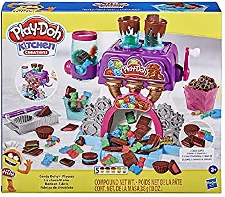 Play-Doh Kitchen Creations Candy Delight Playset for Kids 3 Years