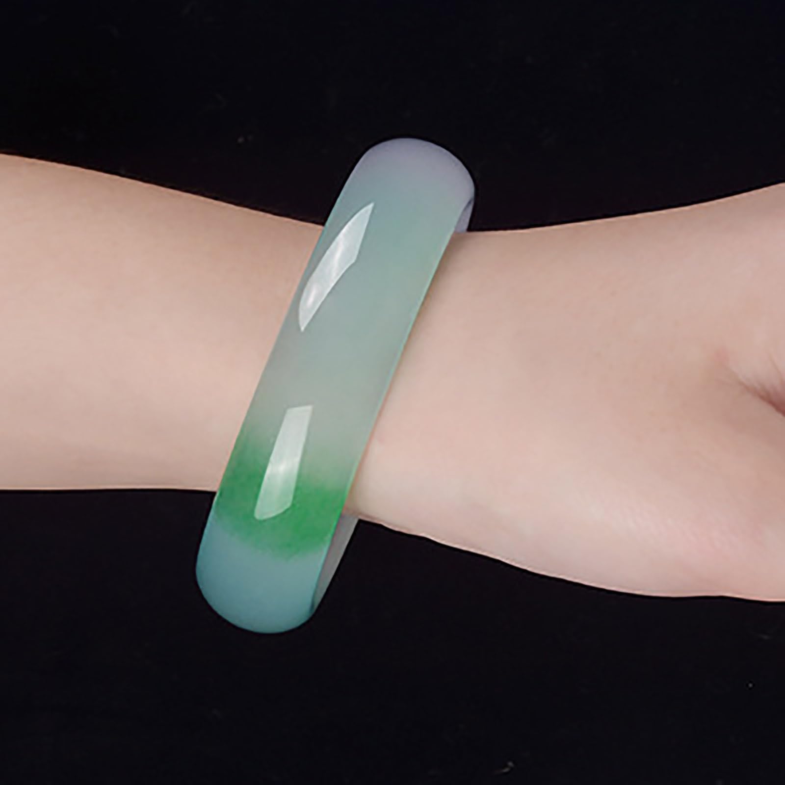 Pulsera de jade para mujer, joyería de piedras preciosas naturales, elegante regalo hecho a mano para ella, perfecto para ocasiones especiales y uso diario, accesorio de joyería único