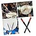 Parliky 1 Pair Drum Brush with Handle Durable Jazz Drum Accessories for Beginners Compact Slip Design for Percussion Instruments