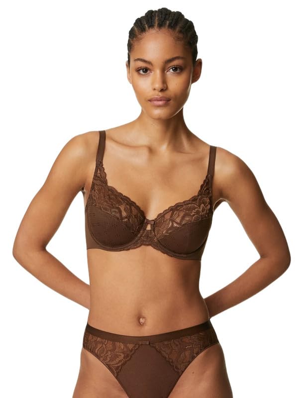 Image of Marks & Spencer Polyamide,Elastane Women's Wirefree Bra