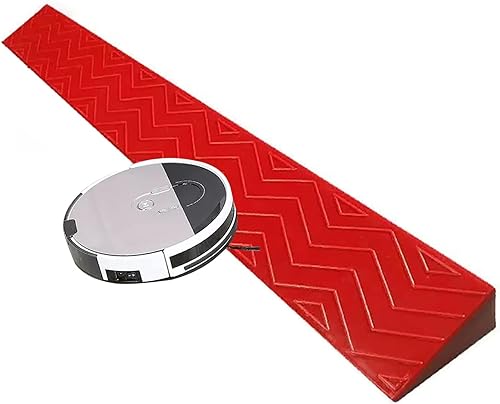 Yqyc Rampas de plástico para bordillos para interiores, rampa para umbral de puerta, rampa para umbral de silla de ruedas, scooter, robot de