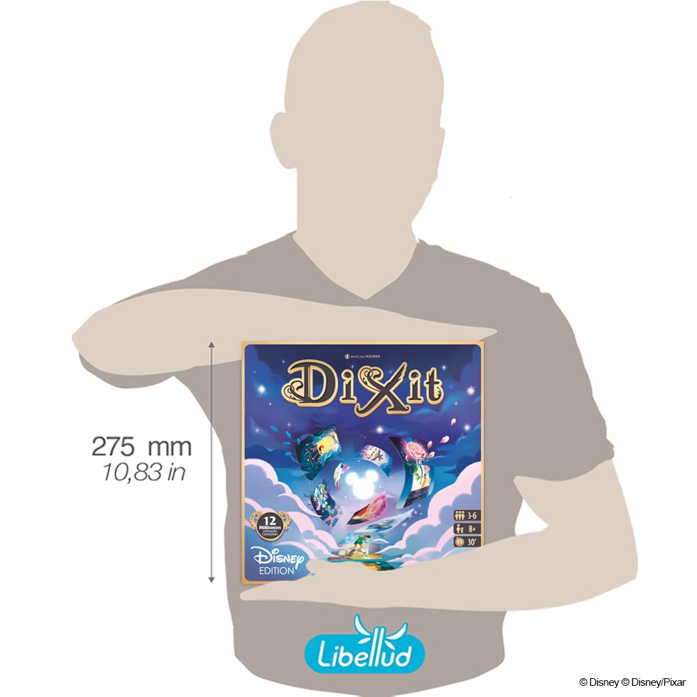 Libellud Dixit: Disney Edition Gioco di Carte per 3-6 Giocatori da 8+