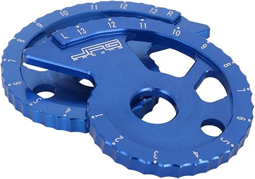 JFG RACING CNC Dirt Bike Rear Axle Block for XT 250 2008-2025,Blue