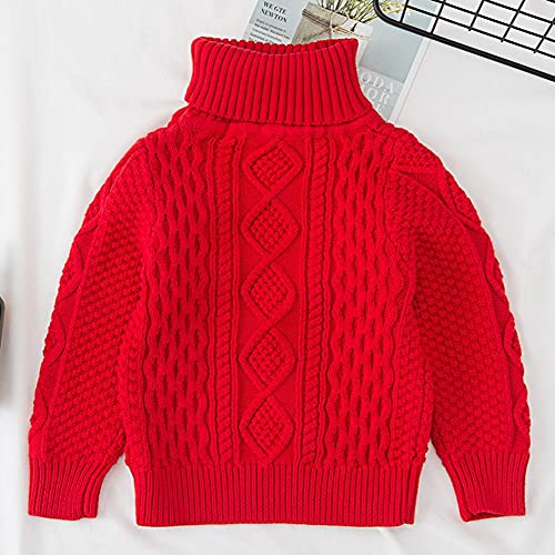 Pull turtleneck blanc 24M pour garçons et filles - UKKO 18006