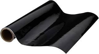 ORACAL 24" x 30' Roll on 3 in Core of Matte 651 Black Vinyl in Packaging, Matte Black