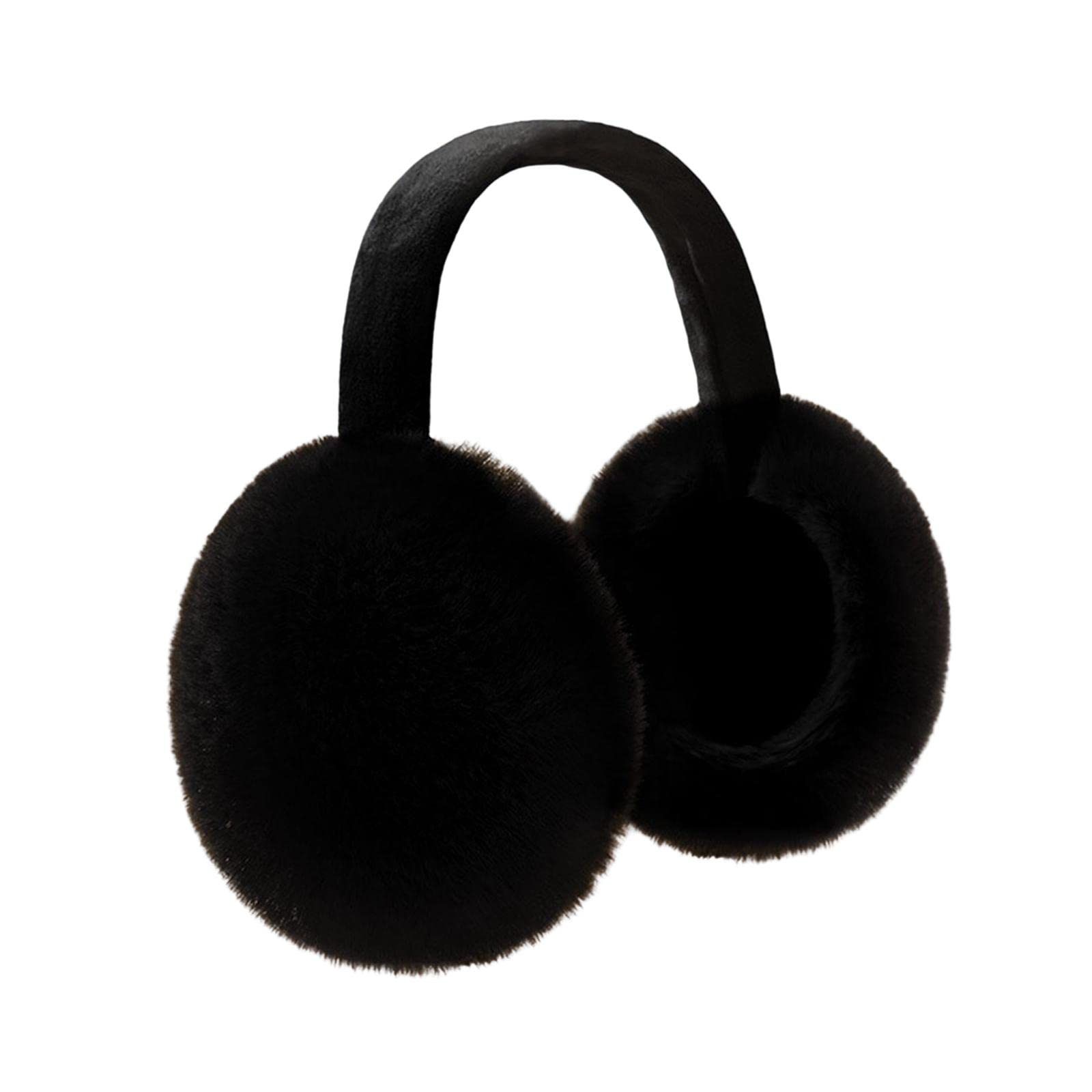 Ear Muffs Earmuffs Super Headband Winter Ear Warmer for Outdoor Camping Black