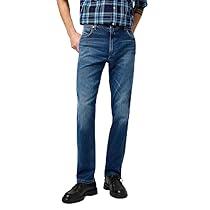 Wrangler Greensboro II, Jeans Uomo, Denim Dusk, 31W ,  34L