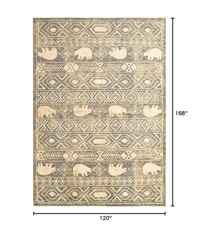 Tapete Pioneer Rugs.com 10' x 14' Verde miniatura 2