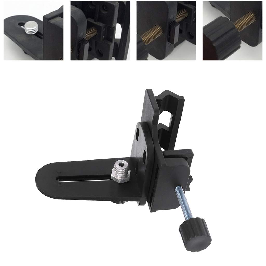 Soporte de Nivel láser 5/8 "para Varilla de extensión y Altura Ajustable para Nivel láser Universal