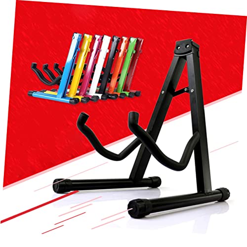 Toyvian Support Au Sol Présentoir De Guitare Rack De Basse En Métal Support De Cadre Support De Guitare Pliant Support De Guitare A-frame Supports Métalliques Un Portemanteau Plier Trépied - Les Beatles, Paul McCartney, John Lennon, RIngo Starr, George Harrison Toyvian Support Au Sol Présentoir De Guitare Rack De Basse En Métal Support De Cadre Support De Guitare Pliant Support De Guitare A-frame Supports Métalliques Un Portemanteau Plier Trépied – Image 5