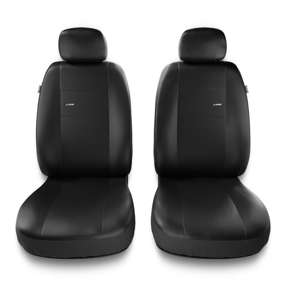 Mossa Housses siège adaptées pour Toyota Hilux VI VII VIII 1998-. 2XL-B