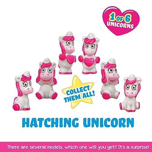 MEGGA EGG Mini Unicorn - Einhorn Überraschungseier , Schlüpfendes Ei mit Figur zu sammeln