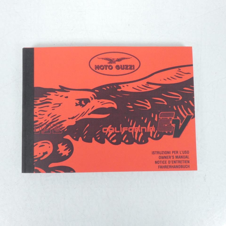 Original Manual de mantenimiento para moto Guzzi 1100 California Ev Touring GU03900010