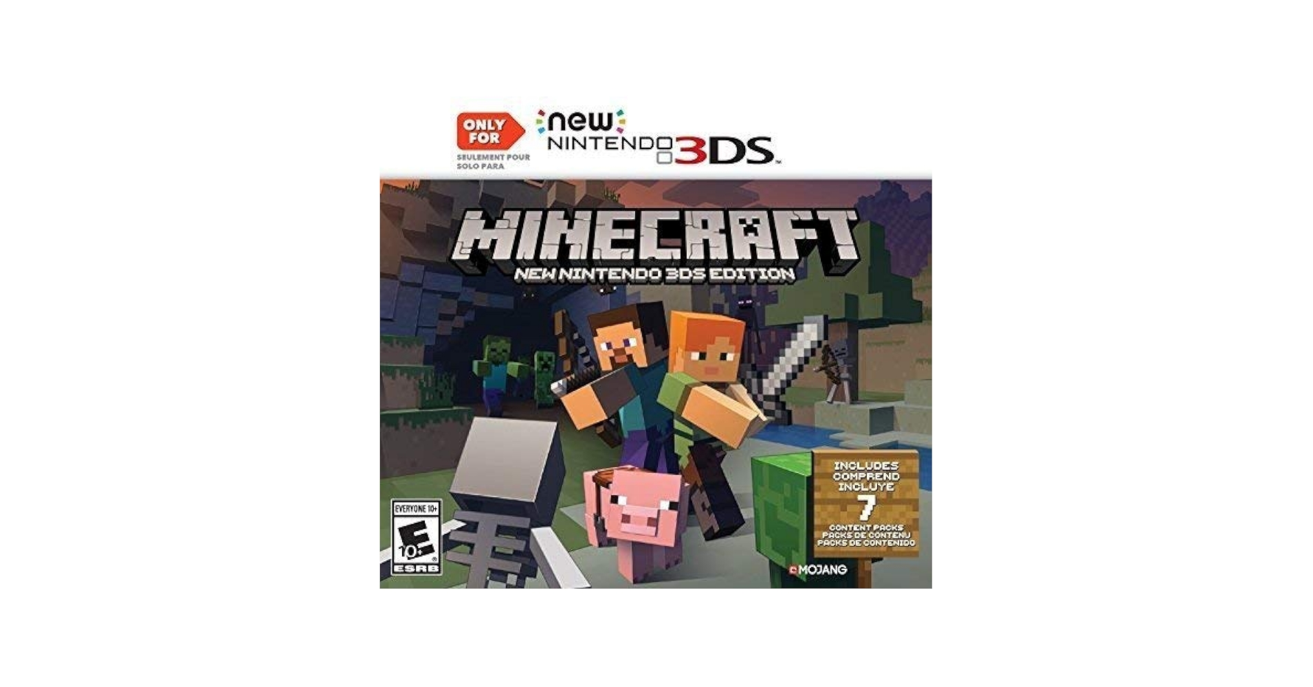 MINECRAFT NEWニンテンドー2D… Amazon.com: MINECRAFT CREEPER EDITION NEW Nintendo 2DS LL