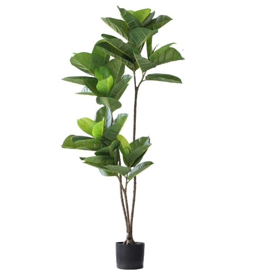 AYCDL Artificial Tree Plants Fake Tree Simulation Plant Decoration Fake Green Plant Decoration Indoor Potted Artificial Plant,A-135cm